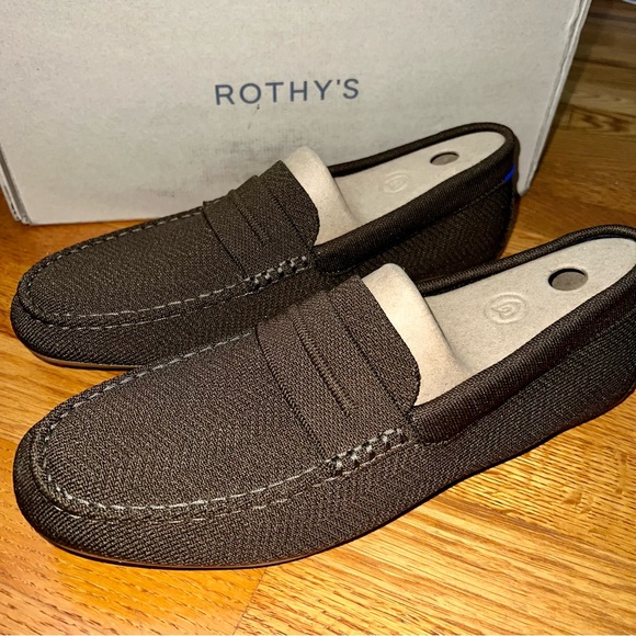 Rothy's - Mens The Driving Loafer Shoe - Brown Casual Shoes Size 11 EU 44.5 $200 - Picture 1 of 6